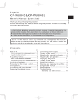 Hitachi CPWU8451 User guide