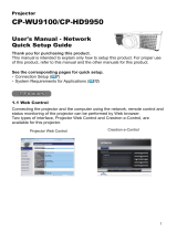 Hitachi CPHD9950B Network Guide