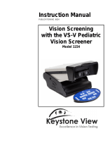 Keystone View 1174 CVS-V Pediatric Computer Controlled Vision Screener Owner's manual
