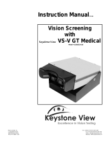 Keystone View 1176 CVS-V GT Medical Computer Controlled Vision Screener Owner's manual