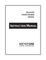 Keystone View 3104 Stereo Reader Owner's manual