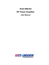 ETS-Lindgren 8000-044 Owner's manual