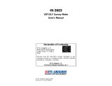 ETS-Lindgren HI-3603 VDT/VLF Owner's manual