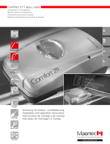 Marantec Comfort 211 EOS Owner's manual