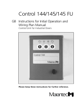 Marantec Control 14 Owner's manual
