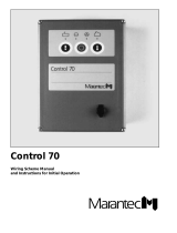 Marantec Control 70 Owner's manual