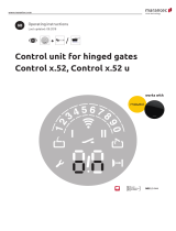 Marantec Control x.52 Owner's manual