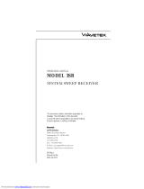 Wavetek 3SR Operating instructions