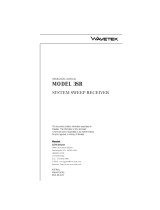 Wavetek 3SR Owner's manual