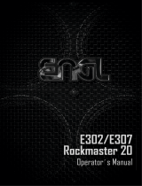 Engl Rockmaster 20 E307 Owner's manual