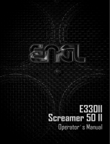 Engl Screamer II E330 Owner's manual