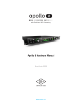 Universal Audio Apollo 8 User manual