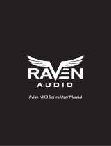 Raven Avian MK3 Series Integrated Tube Amplifier  User manual