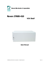 Raven 37600-410 VOX Shelf Quick Reference Manual