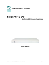 Raven 40710-640 Switched Network Interface Quick Reference Manual