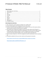 Raven 47816A-700-710 IP Deskset Quick Reference Manual