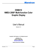 Maretron DSM410 User manual