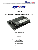 Maretron CLMD16 User manual