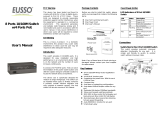 Eusso UPE5408-4E(V2) Owner's manual