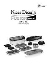 Genius Nicer Dicer Fusion Smart Instructions For Use Manual