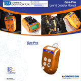 Crowcon Gas-Pro User's And Operator's Manual