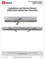 Hager 8300 series Installation and Service Manual
