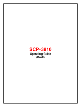 Sanyo V65SCP-3810 User manual