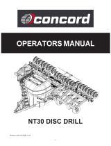 CONCORD NT30 User manual