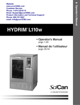 SciCan HYDRIM L110w User manual