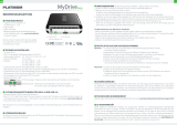 Platinum MyDrive Series Operating Instructions Manual