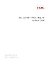 H3C SecPath F5000-A5 Installation guide