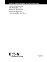 Eaton 93PM 200 kW SIAC-B Four-Wire Operating instructions