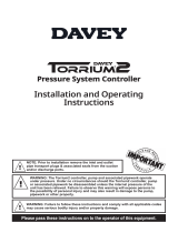 Davey Torrium 2 TT45 Installation And Operating Instructions Manual