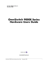 Alcatel-Lucent OmniSwitch 9700E Hardware User's Manual
