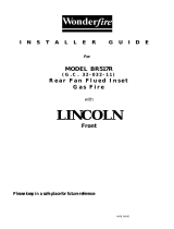 Wonderfire Lincoln BR517R Installer's Manual