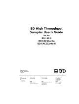 BD LSR II User manual