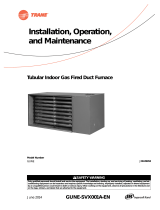 Trane Gas Unit Heaters Installation, Operation and Maintenance Manual