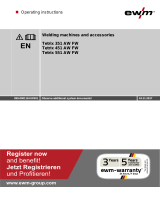 EWM Tetrix 451 AW FW Operating Instructions Manual