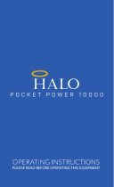 Halo Pocket Power 10000 Operating Instructions Manual