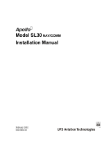 Apollo NavComm SL30 Installation guide