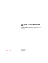 Oracle SGX-SAS6-EM-Z Installation guide