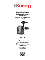 H.Koenig HSX16 Owner's manual