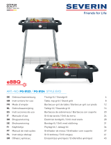 SEVERIN PG 8123 Table Top Grill Owner's manual