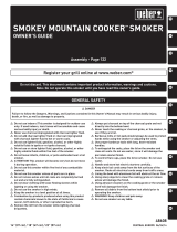 Weber SMOKEY MOUNTAIN COOKER 57 cm noir Owner's manual