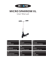 Micro Mobility Sparrow XL Owner's manual