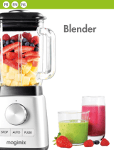 Magimix Power Blender Premium Chrome 11636B Kit Owner's manual