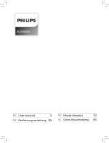 Philips HD9860/90 User manual