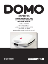 Domo DO9046C CROQUE FAMILLE Owner's manual