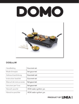 Domo DO8712W Gourmet Set Owner's manual