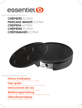 ESSENTIELB ECPM3 2 en 1 grande crepe et mini crepes User manual